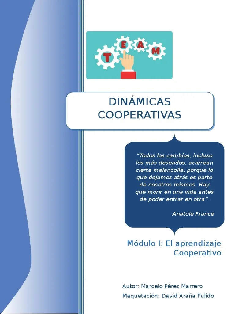 Aprendizaje Cooperativo | PDF | Aprendizaje | Maestros