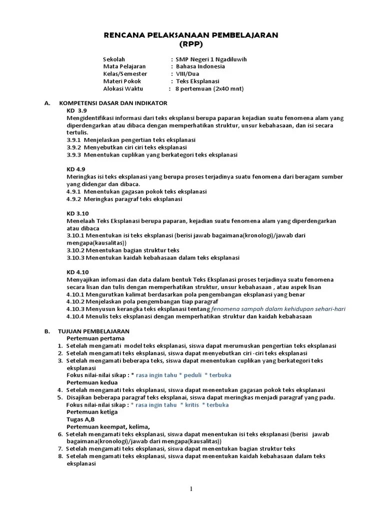 Maybe you would like to learn more about one of these? Contoh Soal Kelas 8 Teks Eksplanasi Masnurul