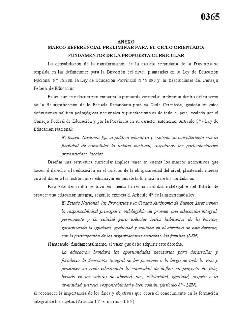 Secundaria Anexo | PDF | Educación Secundaria | Plan De Estudios