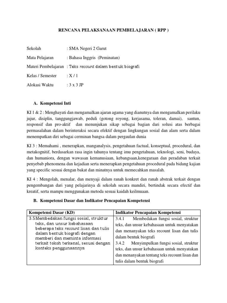 Contoh Recount Text Pahlawan Surat Rasmi Ra Cute766