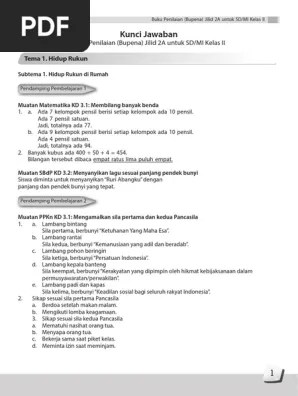 Tema 1 selamatkan makhluk hidup. All Categories Pathway