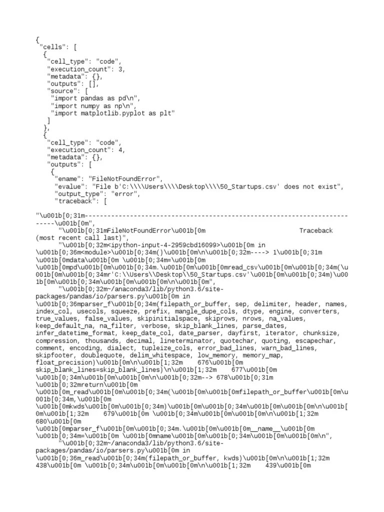 Multiple Linear Regression - Ipynb | PDF | Data | Software