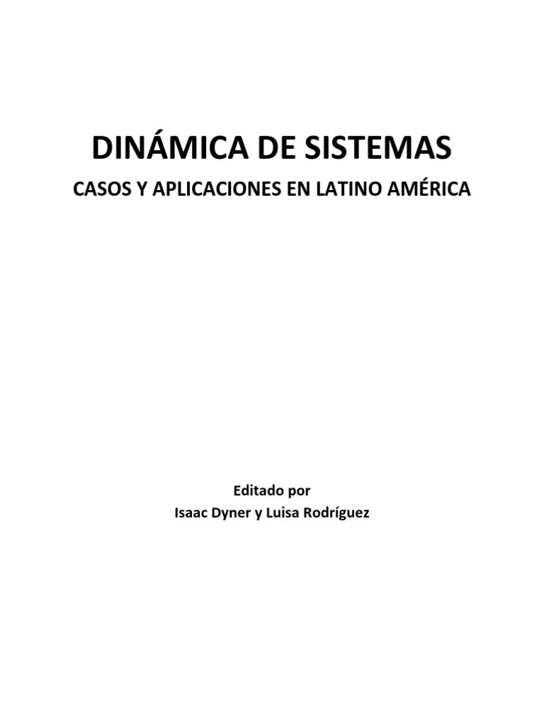 Dinamica De Sistemas | PDF | Realimentación | Sistema