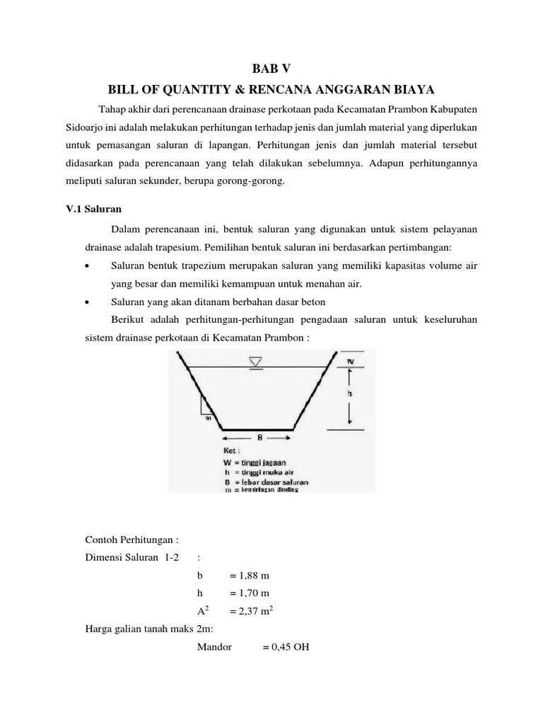 Administrasi kota yang terkait dengan sistem drainase. Bab 5 Pdf