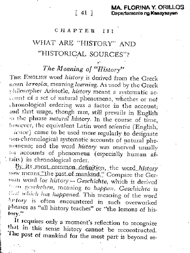 Understanding History - Historical Sources | PDF