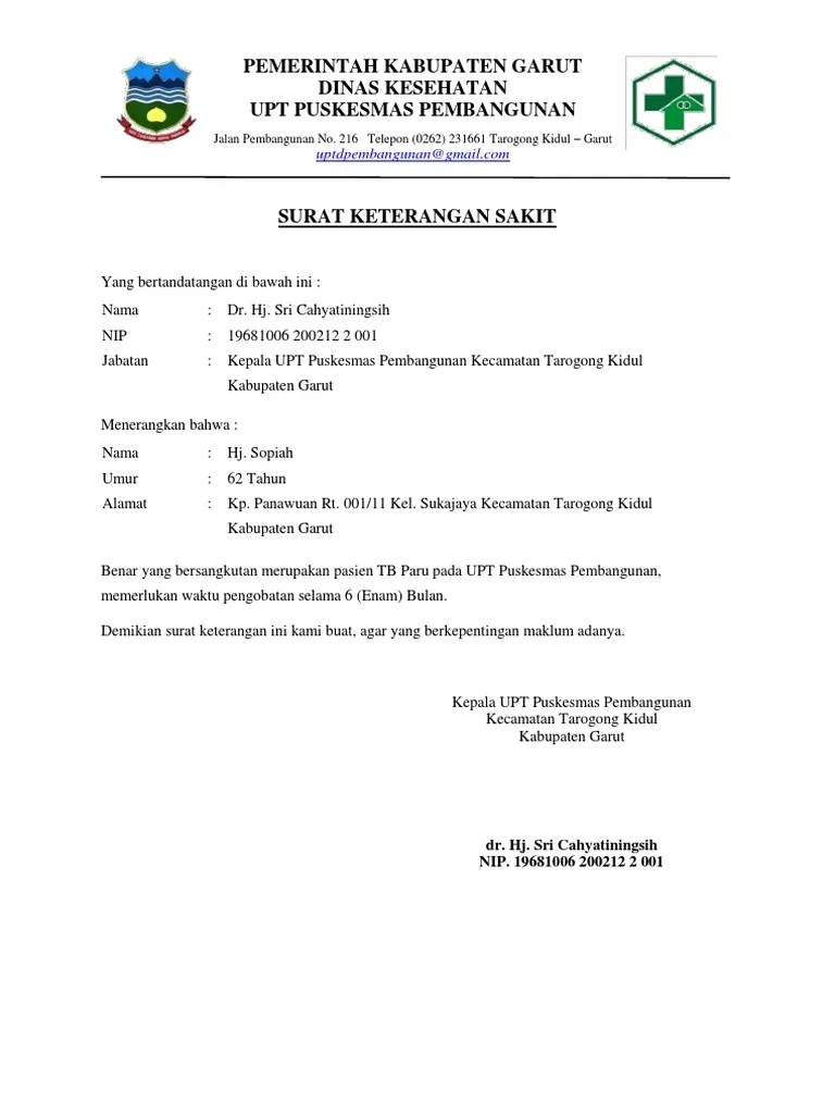 Pada dasarnya kamu bisa mendapatkan surat keterangan sakit dari dokter umum, dokter gigi, hingga dokter spesialis dan bidan. Surat Keterangan Sakit Pdf