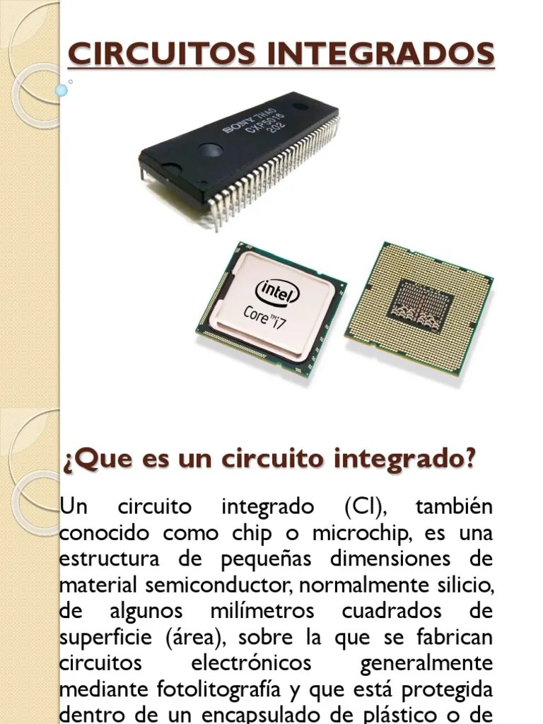Circuitos Integrados Y Transistores | PDF | Circuito Integrado | Transistor