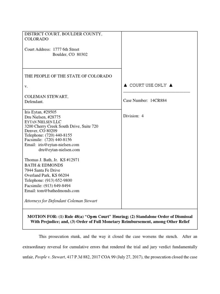 Review And Analysis Of Evidence In State Of Colorado V Coleman B Stewart Pdf Crime Scene - HD Vintage Designs for Desktop