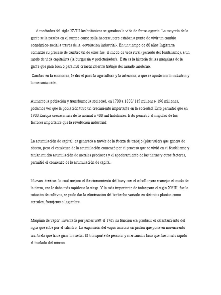 A Mediados Del Siglo Xviii Los Britanicos Se Ganaban La Vida