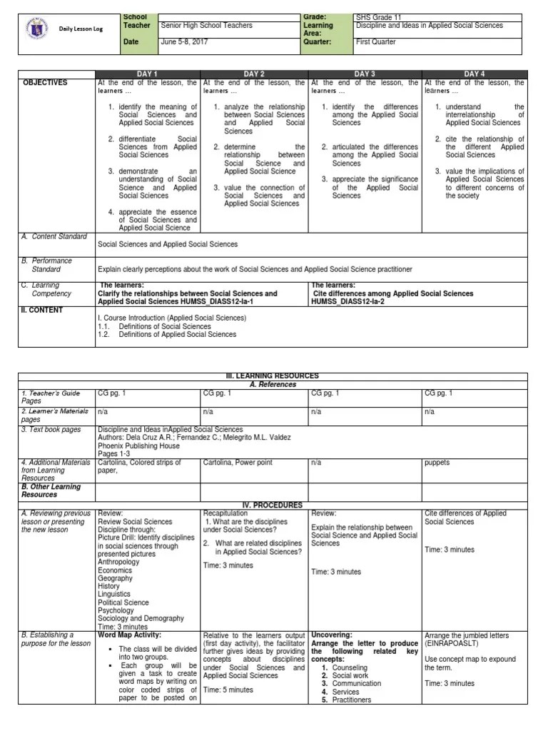 Disciplines And Ideas In The Applied Social Sciences DLP PDF | PDF