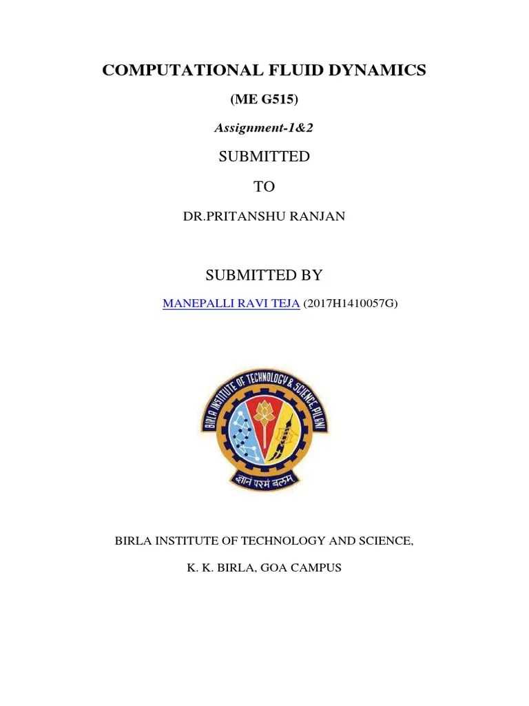 Computational Fluid Dynamics | PDF | Teaching Methods & Materials