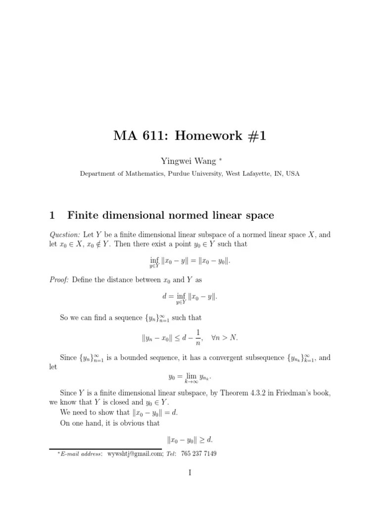 Functional Analysis Solutions | PDF | Compact Space | Banach Space