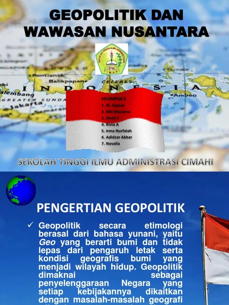 Geopolitik Dan Wawasan Nusantara | PDF