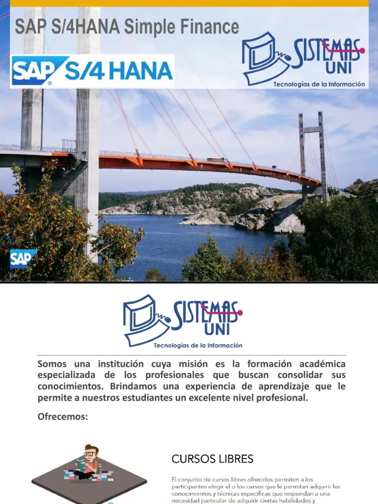 Presentacion Sap S4 Hana - Fi | PDF | Experiencia De Usuario | Computación En La Nube