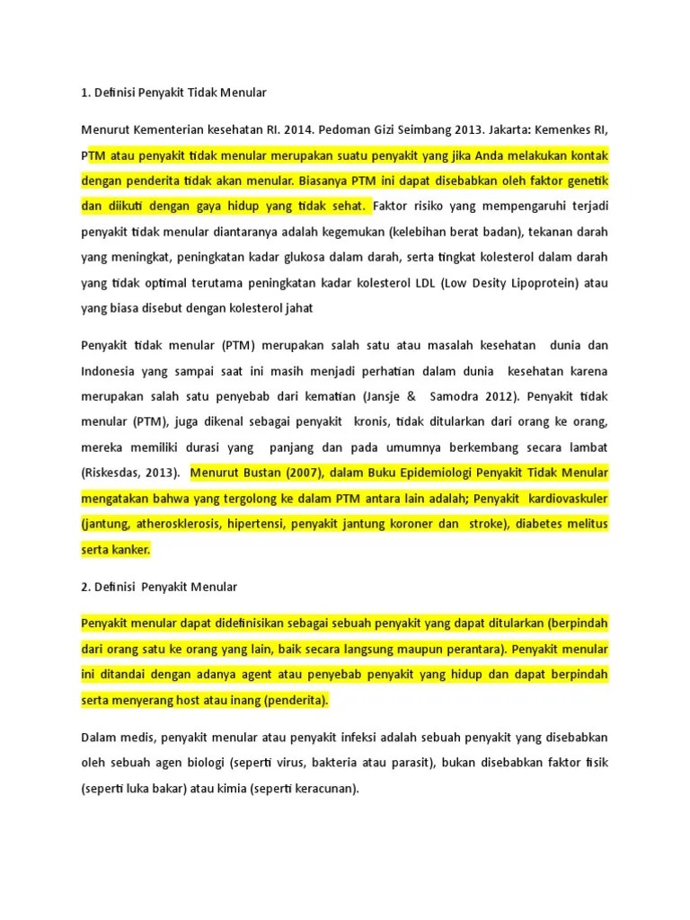 Definisi PTM Dan PM | PDF