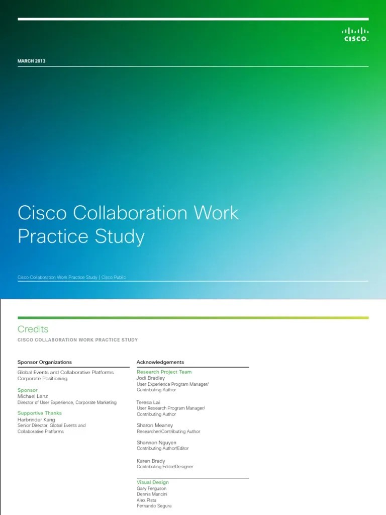 Practical Study On Collaboration | PDF | Collaboration | Trust (Emotion)