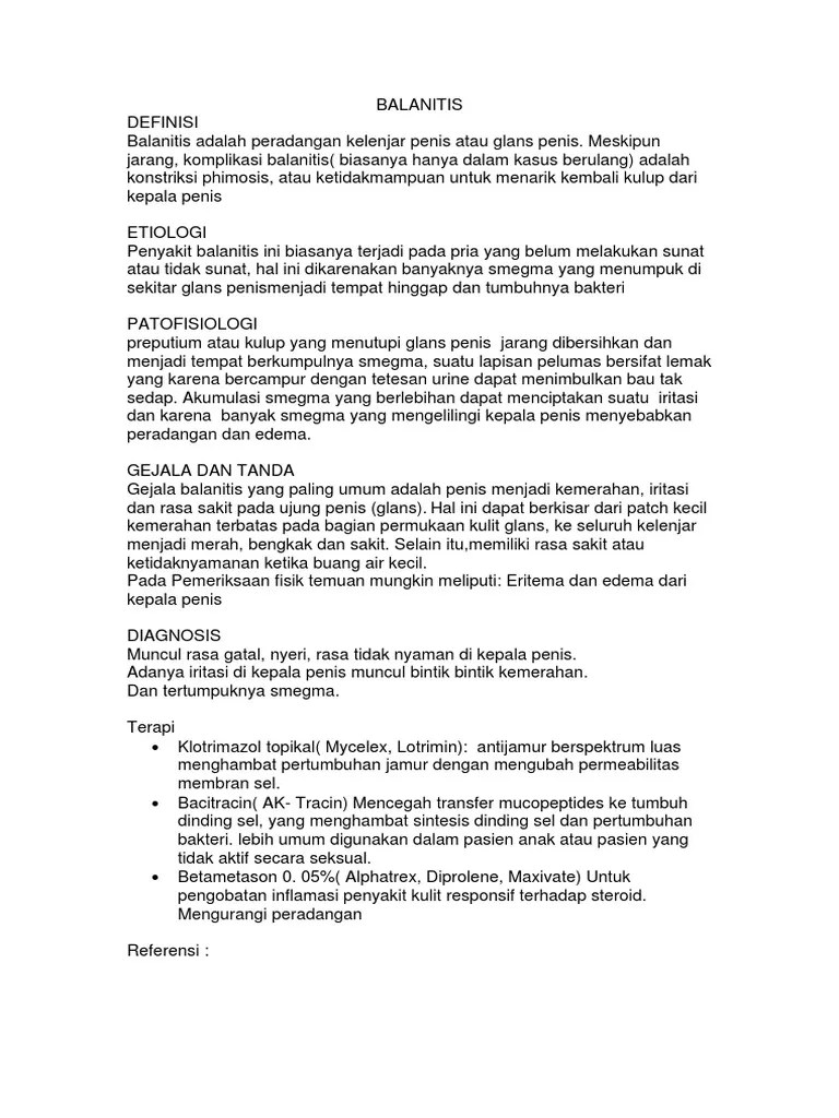 BALANITIS | PDF