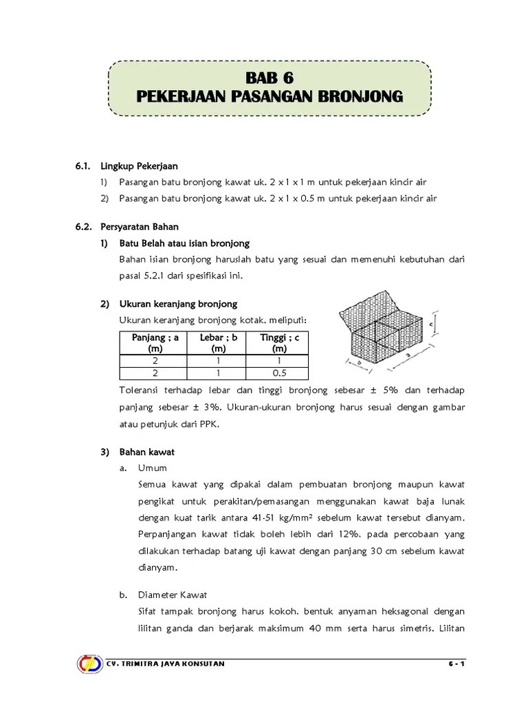 Tugas ini merupakan salah satu persyaratan kami dalam rangka. Pas Bronjong Pdf