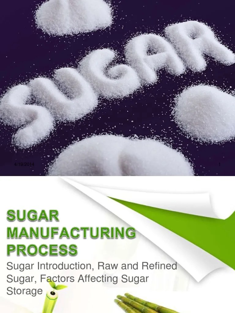 Sugar Manufacturing Process - Brief Introduction Slides | PDF | Sugarcane | Sugar