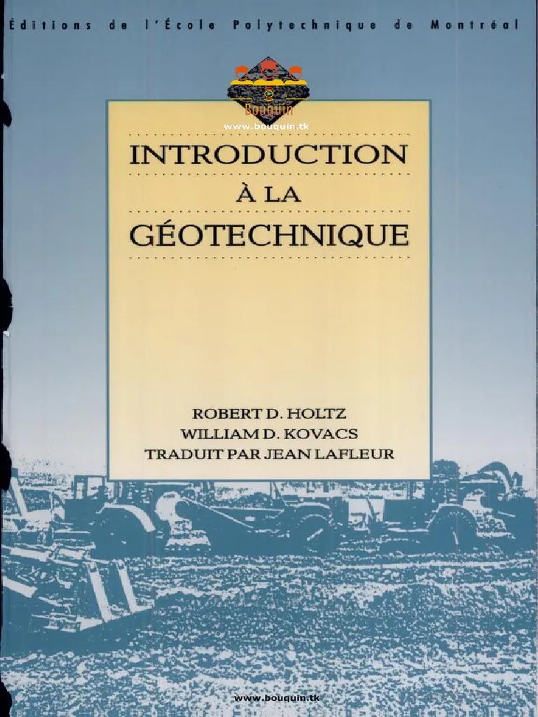 Introduction A La Geotechnique | PDF | Génie Géotechnique | Infrastructure