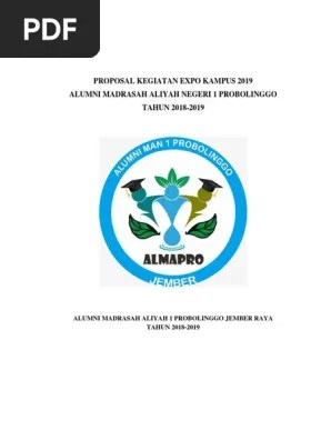 Proposal smk negeri 1 bukateja expo 2010 a. Proposal Expo Kampus 2019 Pdf