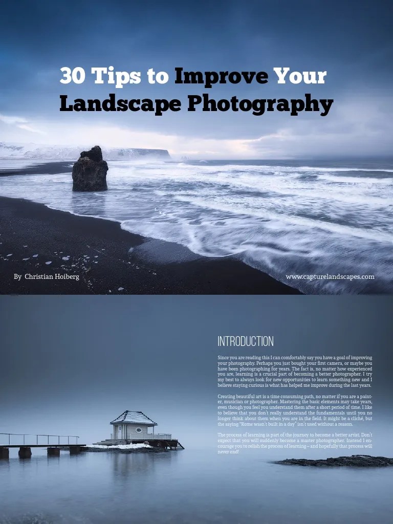 30 Tips To Improve Your Landscape Photography Capturelandscapes.01 PDF ...