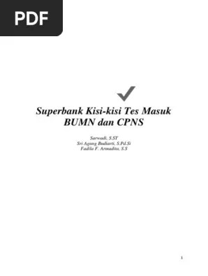Salah satu diantaranya adalah naskah lontar atau takepan yang masih . Soal Cpns 827 Halaman 1 Pdf Pdf
