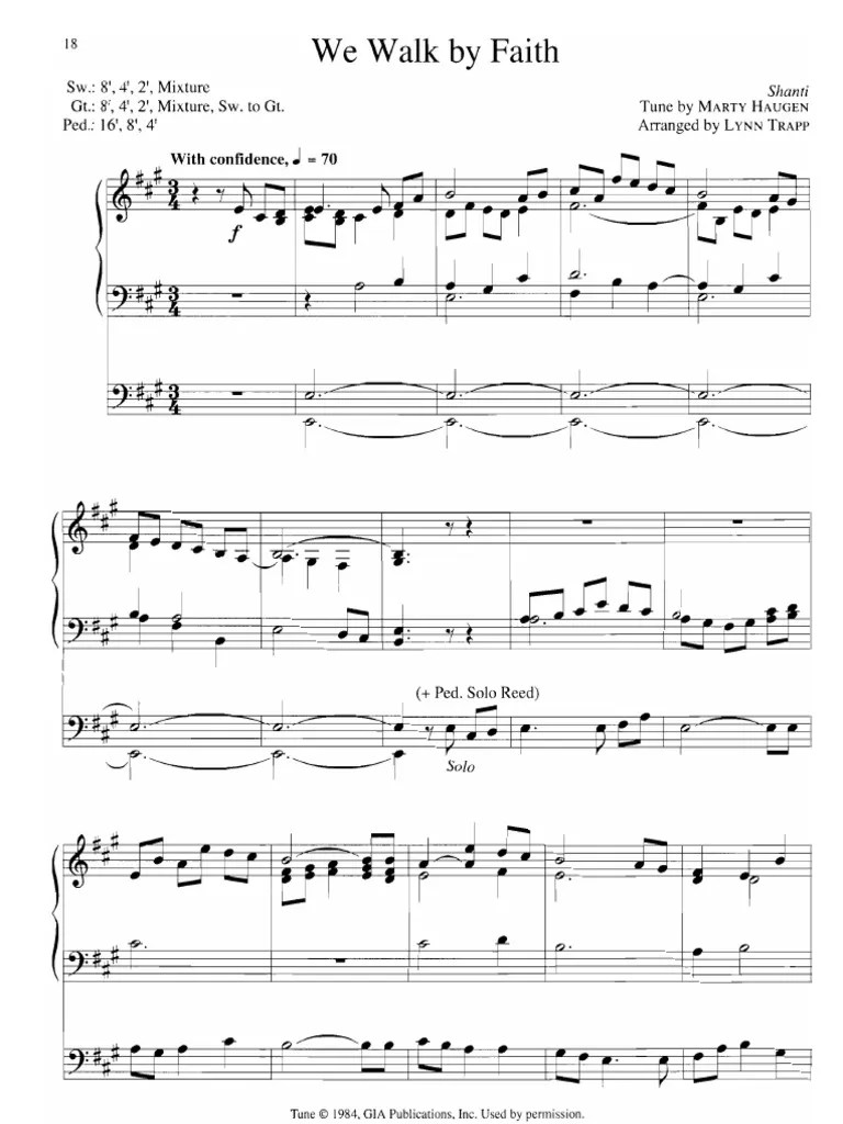 We Walk By Faith | PDF