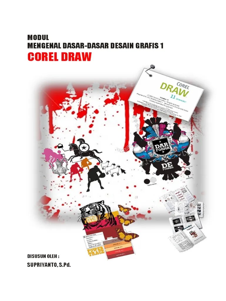 Modul Mengenal Dasar-Dasar Desain Grafis 1 Corel Draw PDF | PDF