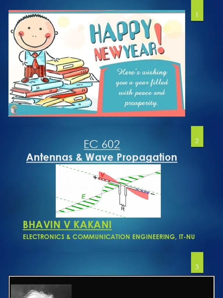 Lecture 1 Antenna | PDF