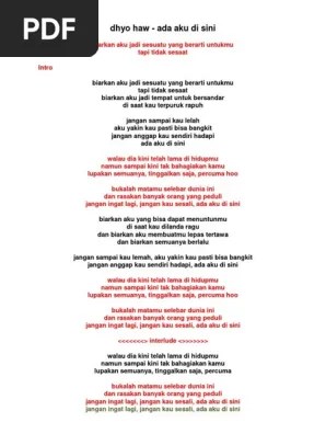 Am d g jangan sampai kau lemah am d g ku yakin kau pasti bisa bangkit am . Lirik Pdf