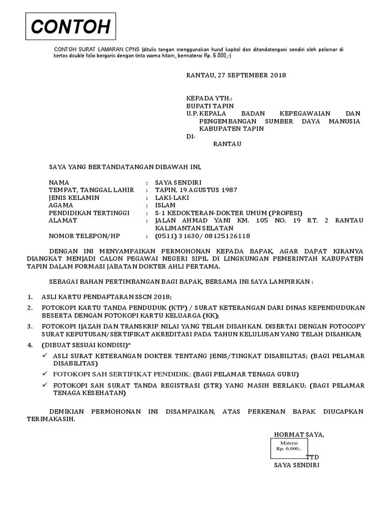 Poin penting dalam membuat surat lamaran kerja tulis tangan. Format Surat Lamaran Dan Lampiran Pdf