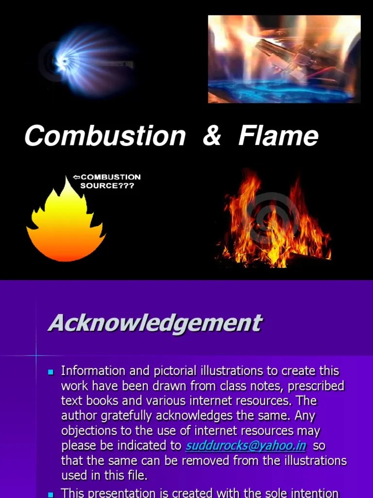 Combustion And Flame | PDF | Combustion | Fires