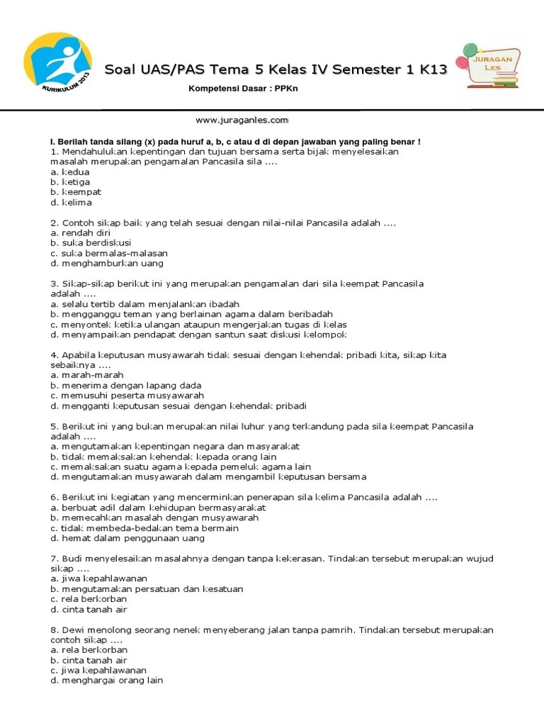 Lambang Sila Keempat Pancasila Ditunjukkan Oleh Gambar