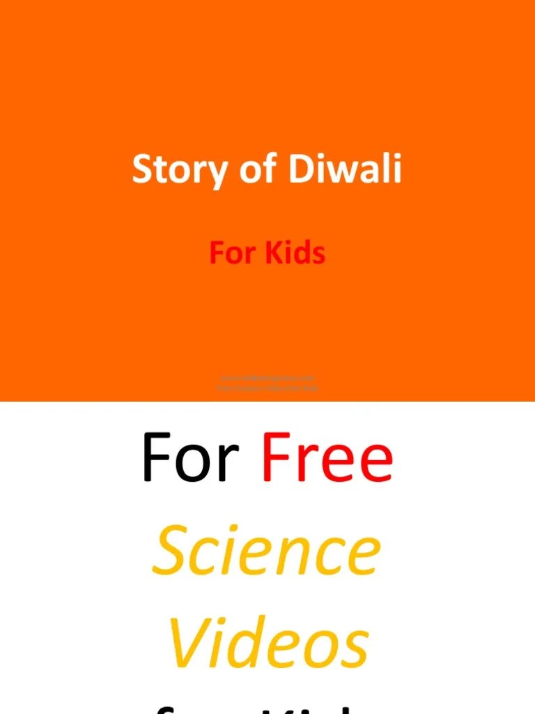 Diwali Story For Kids | PDF
