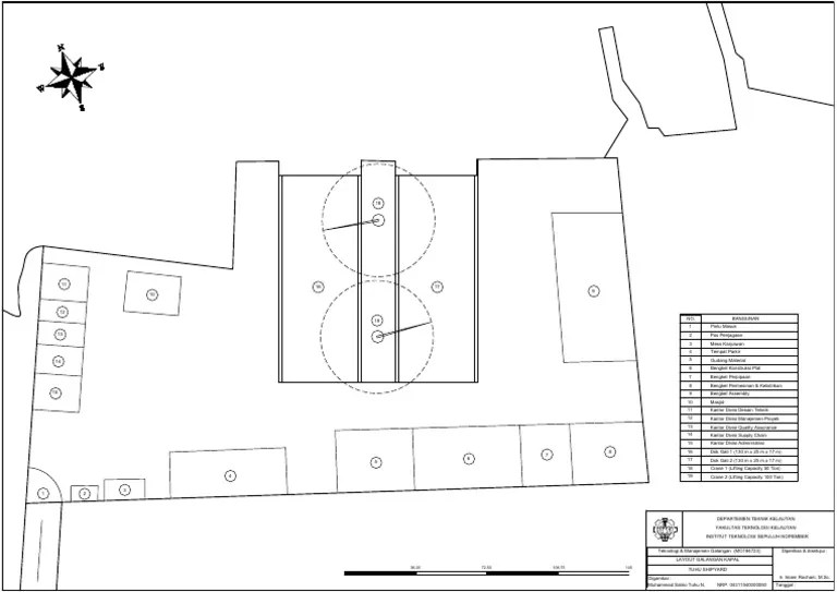 Layout Awal Galangan Kapal | PDF
