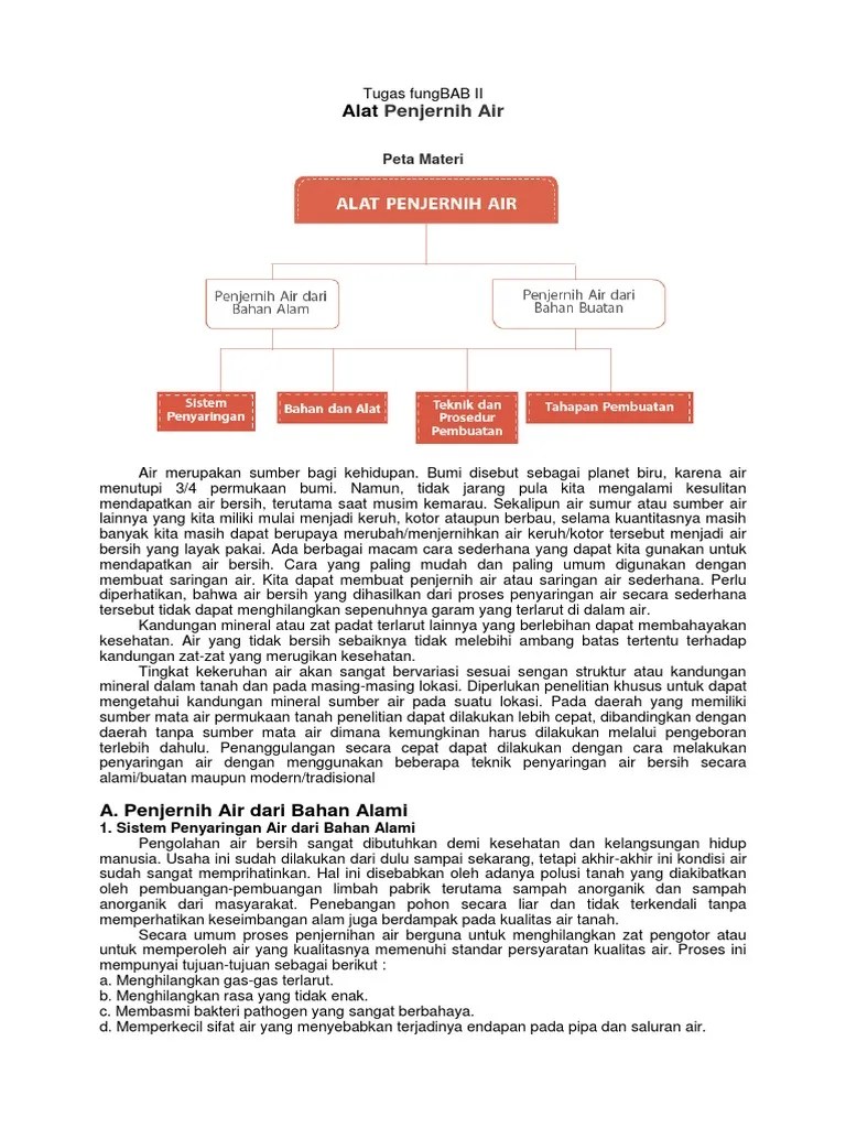 Presentasi tentang teknologi penjernihan air. Kelas 8 Semester 2 Pdf