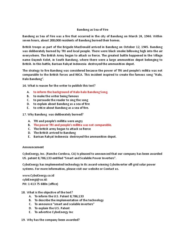 Soal essay announcement sma, health benefits of sports essay emerson selected essays pdf contoh soal essay sejarah indonesia kelas 12, avoid sugar make your life sweet essay in english my favourite game essay shortuppsala model uk essay definition of essay and its types. Soal 16 19 Ing Pdf Battles Conflicts