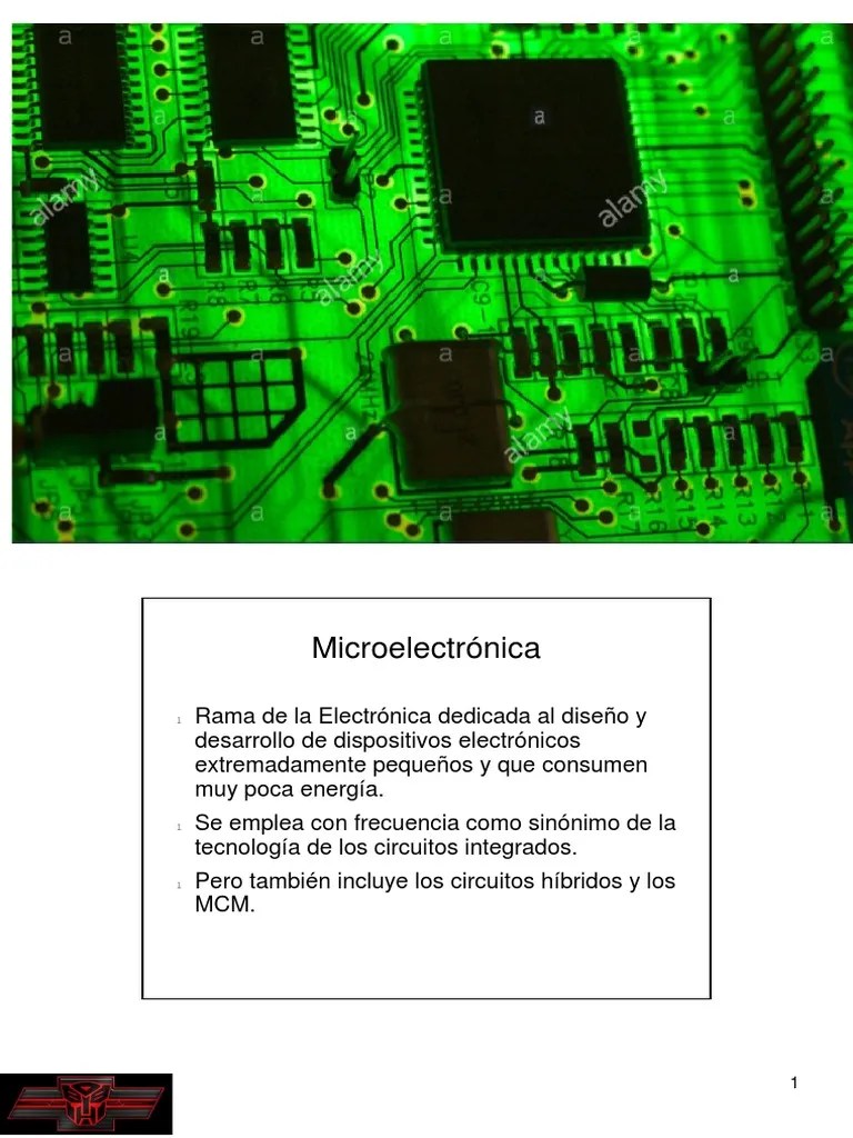 Apuntes Microelectrónica | PDF | Silicio | Circuito Integrado