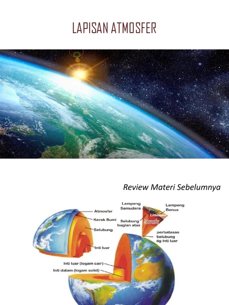 Lapisan Atmosfer | PDF