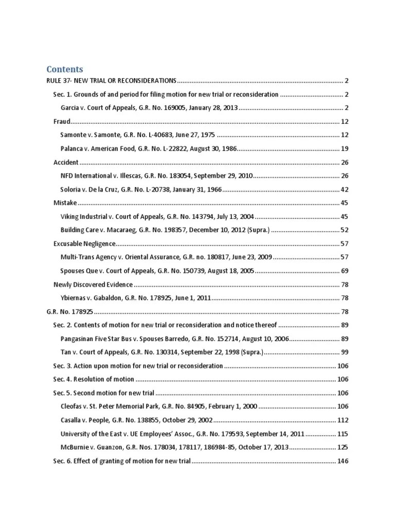 Rule 37-38 Full Text Cases PDF | Download Free PDF | Certiorari | Judgment (Law)
