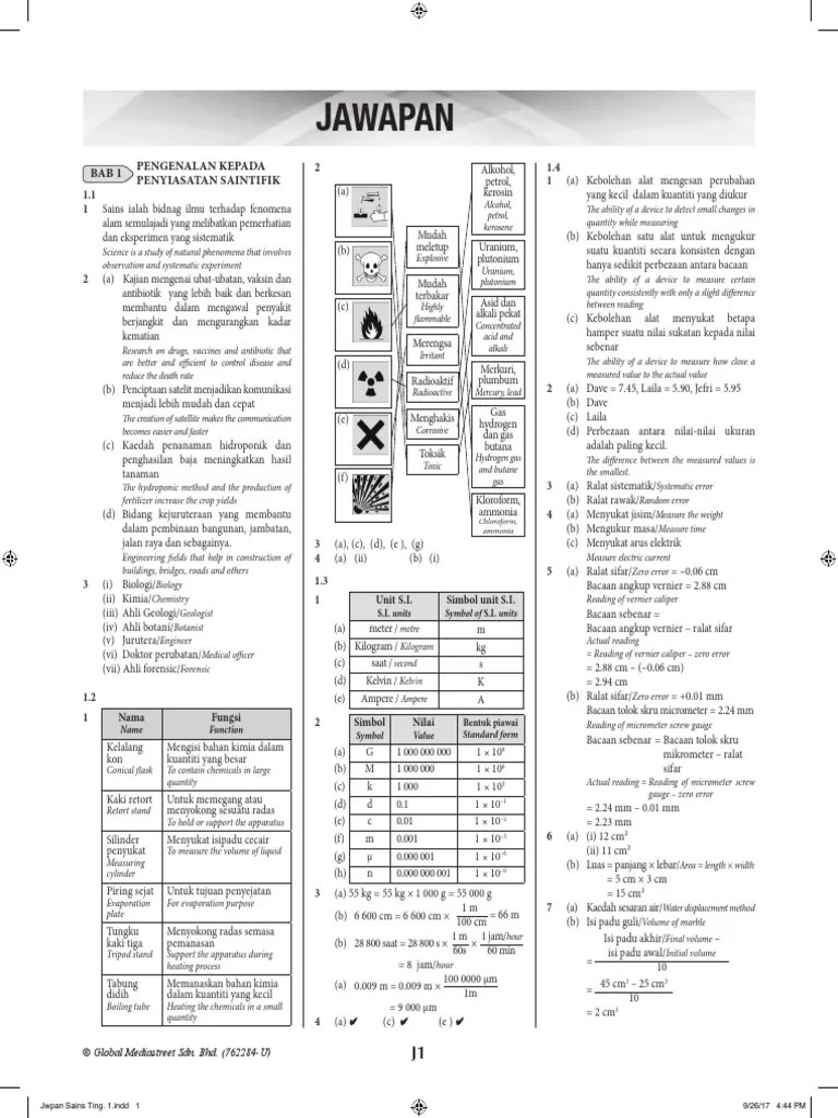 Menurut (kerlinger, 1973:300) reka bentuk kajian berfungsi sebagai panduan dalam suatu. Jawapan Buku Dual Channel Sains Tingkatan 4