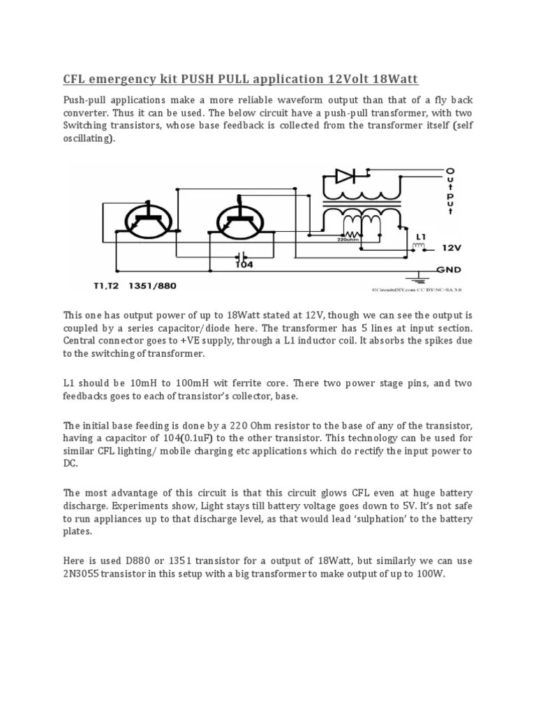 Cfl Inverter Docx