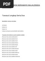 tawasul atau wasilah artinya mengerjakan sesuatu amal yang dapat mendekatkan diri kepada allah swt. Tawasul Lengkap Serta Doa Ruqyah Pdf Arab