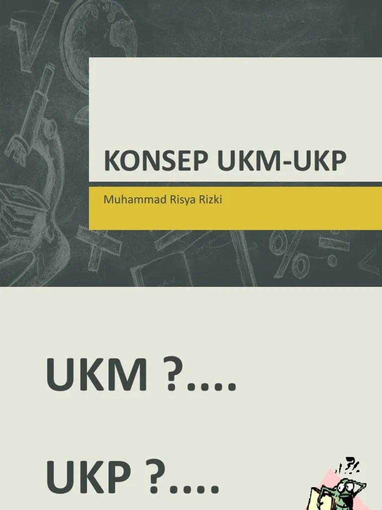Konsep Ukm-Ukp | PDF