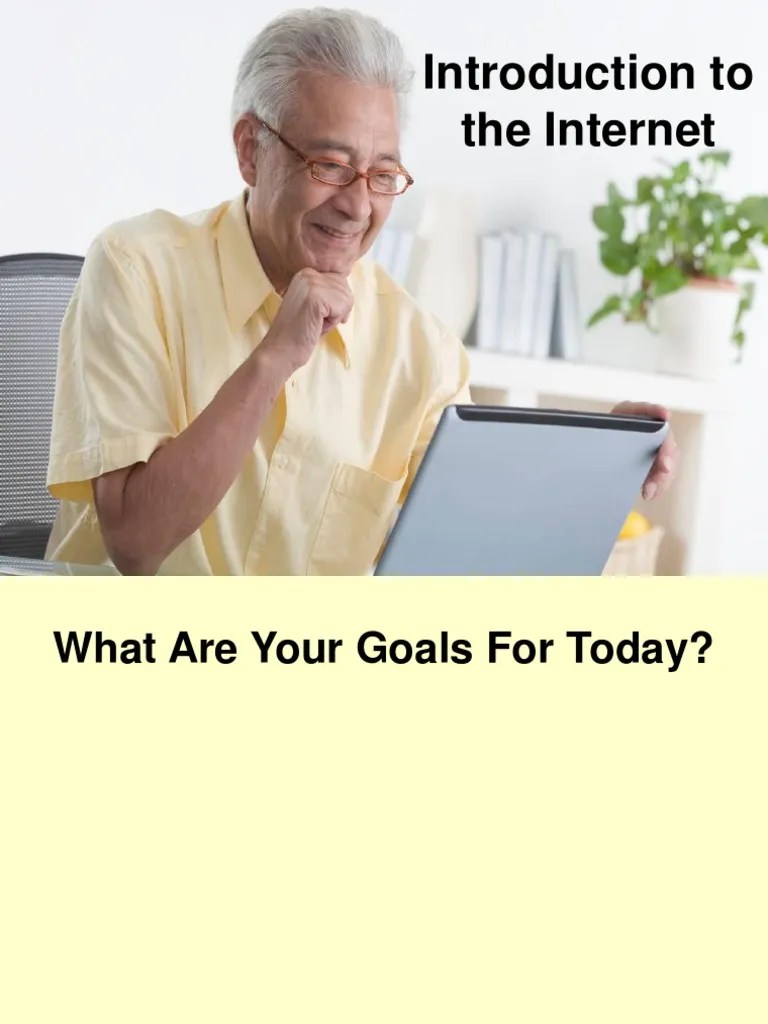 Internet Basics Powerpoint | PDF | Web Page | World Wide Web