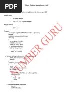 TCS NQT - Coding Sheet By Arsh - Sheet1 | PDF | Numbers | String ...