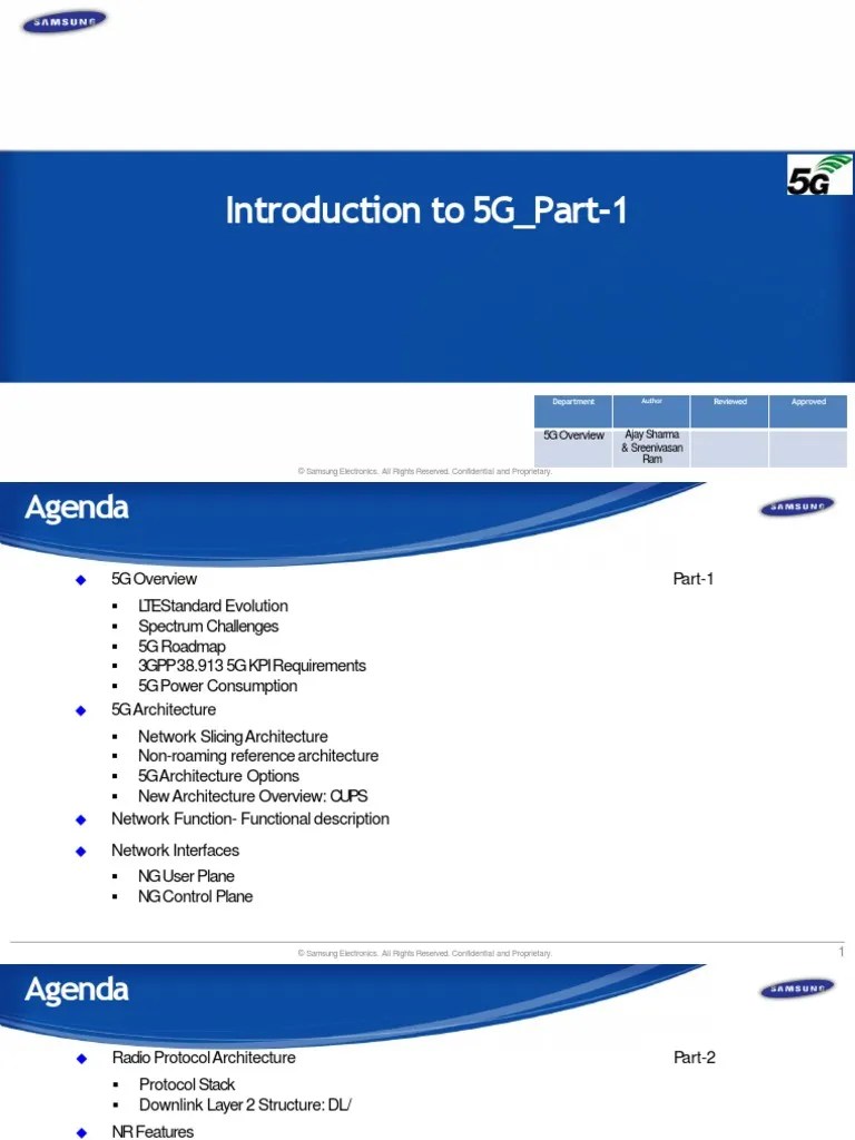Introduction To 5G | PDF | Internet Protocol Suite | Osi Model