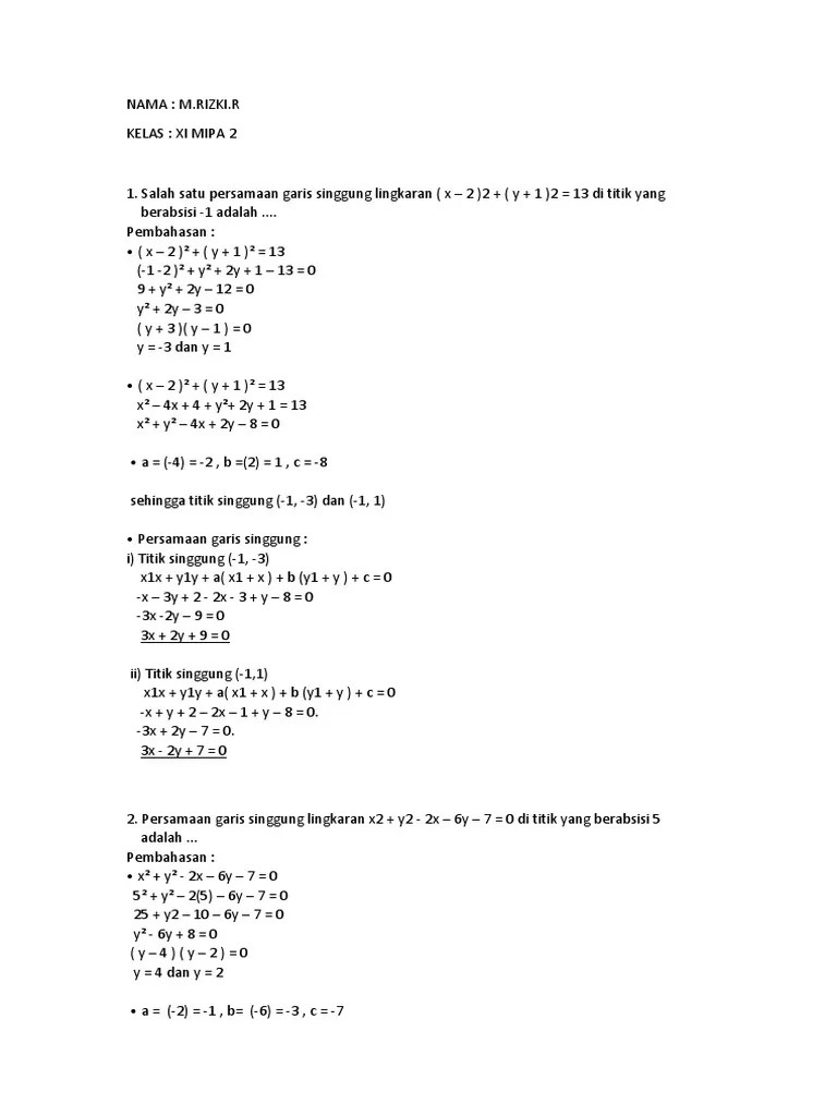 Muhammad Rizki Ramdani | PDF