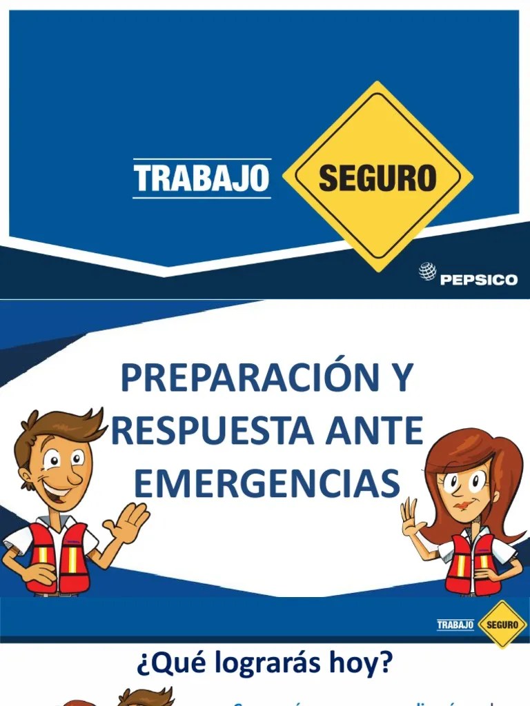 03 PPT Preparación Y Respuesta Ante Emergencias-PLABR1L0100435 | PDF | Temblores | Primeros Auxilios